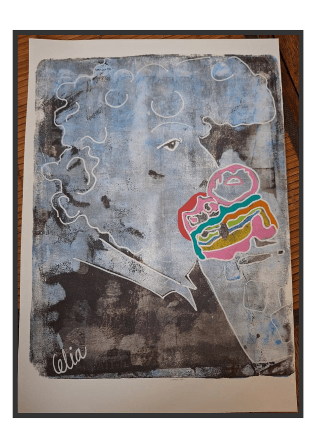 DESSIN ACRYLIQUE SUR PAPIER CANSON SUITE 2