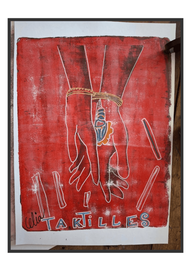 DESSIN ACRYLIQUE SUR PAPIER CANSON SUITE 2